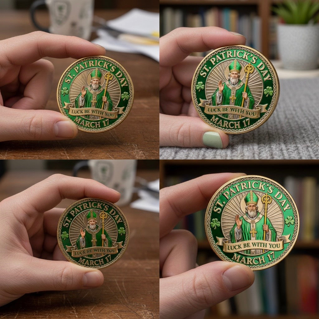 GoldClover – Lucky Coin Keepsake