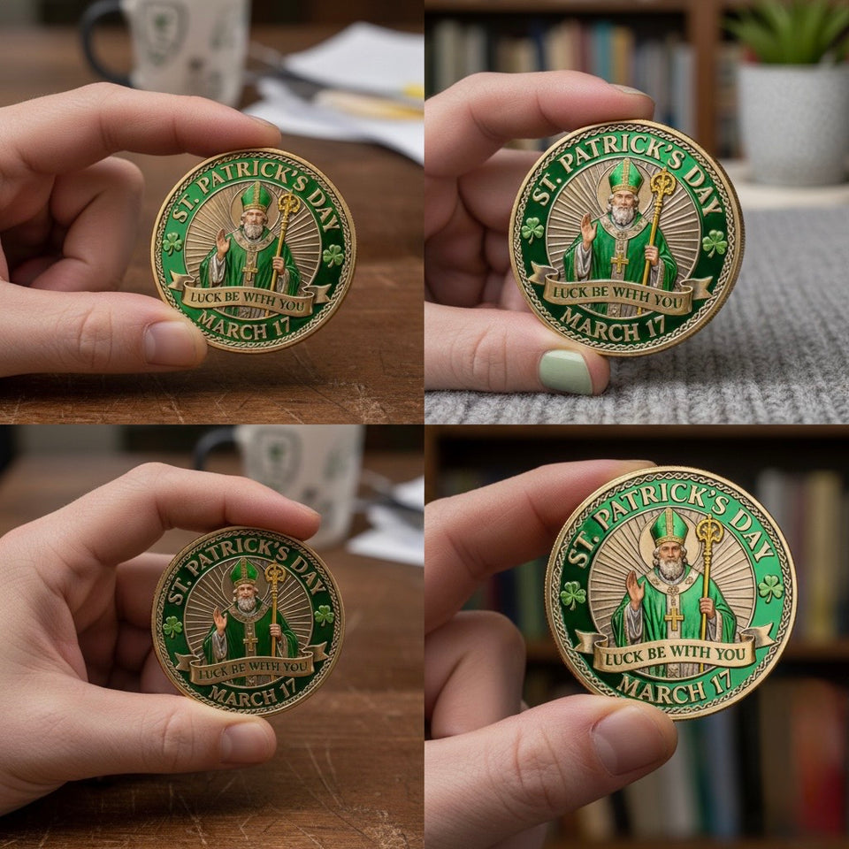 GoldClover – Lucky Coin Keepsake