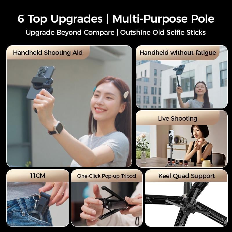 SmartMag – Multifunctional Selfie Stick