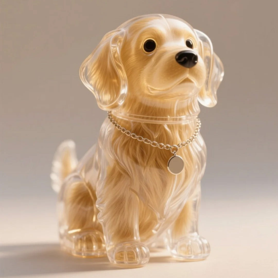 PawMemento – Dog Hair Keepsake Keychain Charm