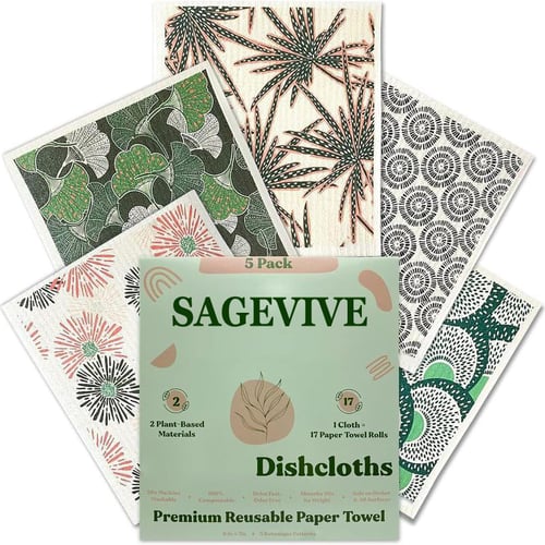 EcoSuds - Ultra Absorbent & Eco-Friendly Cleaning Cloths