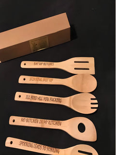 SpoonFun - Ultimate Funny Wooden Spoon Set