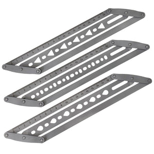 CraftAlign – Stainless Steel Leathercraft Alignment Tool