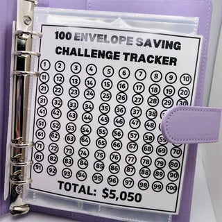 Budget Friendly  Binder Book 100 Envelopes marnetic