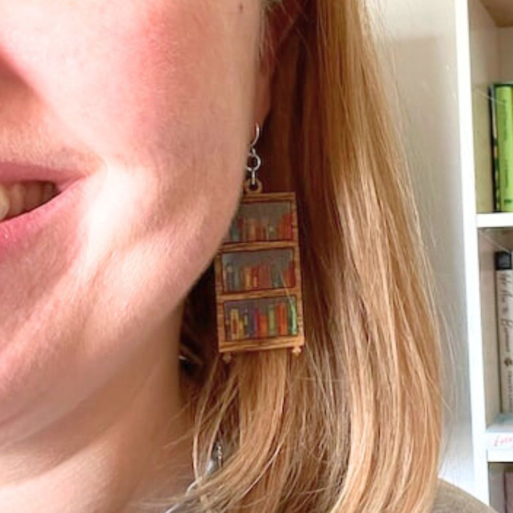 PageTurner – Cute Literary Earrings