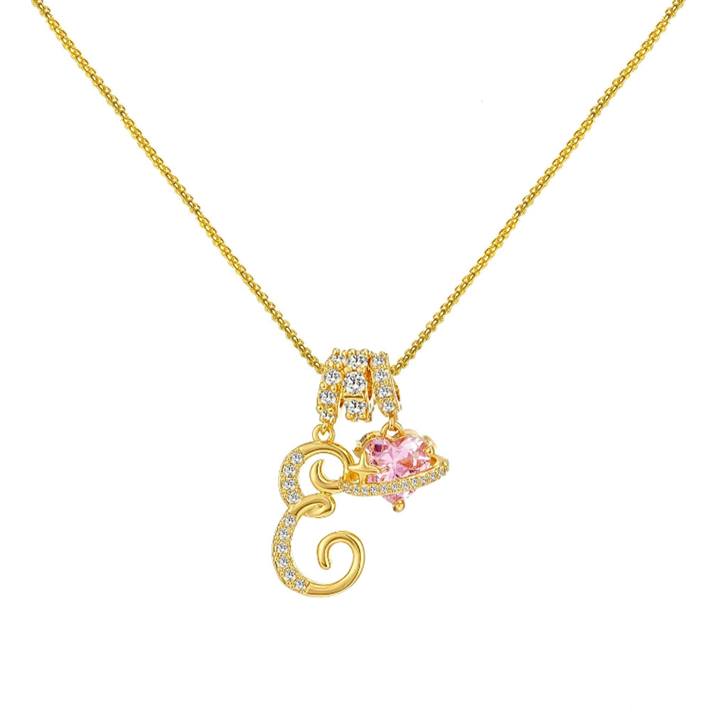 InitialGlow – Personalized Letter Necklace