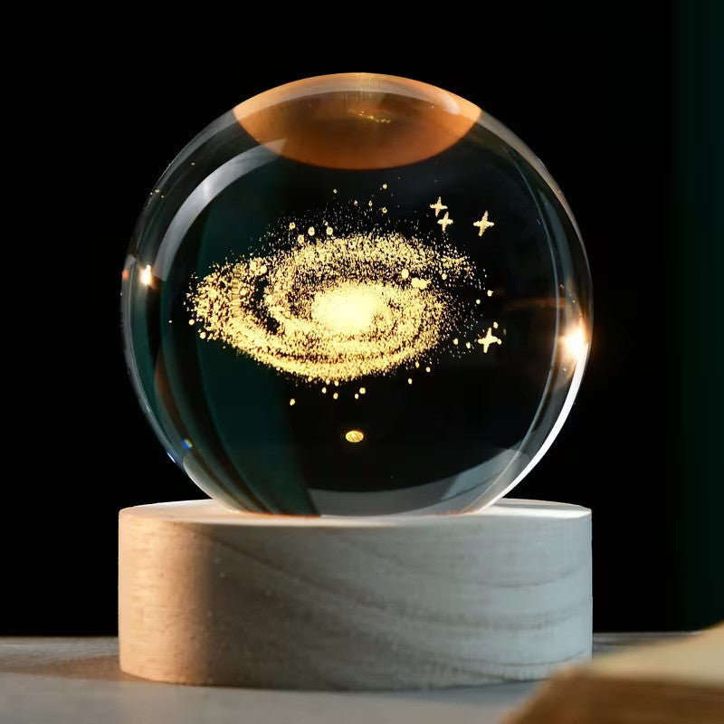 CelestiaGlow – Luminous Cosmic Sphere Decor
