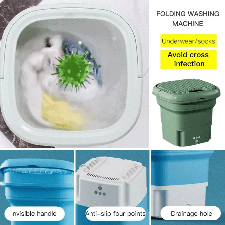 AquaFold – Foldable Washing Machine