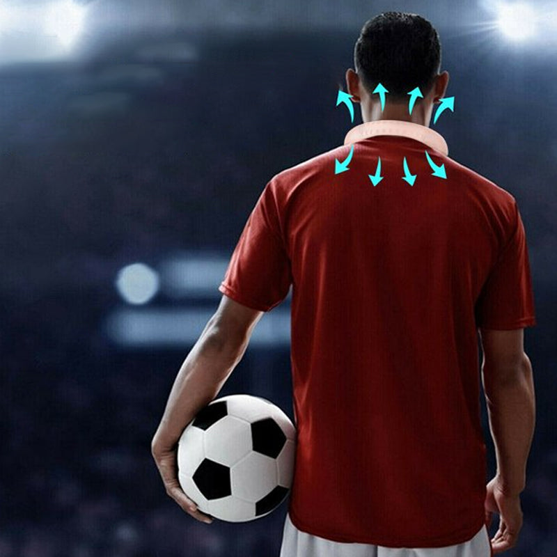 NeckBreeze Pro - 360° Airflow Cooling Fan for Outdoor Comfort