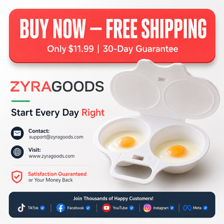 BreakfastPro – Dual-Cup Microwave Egg Cooker
