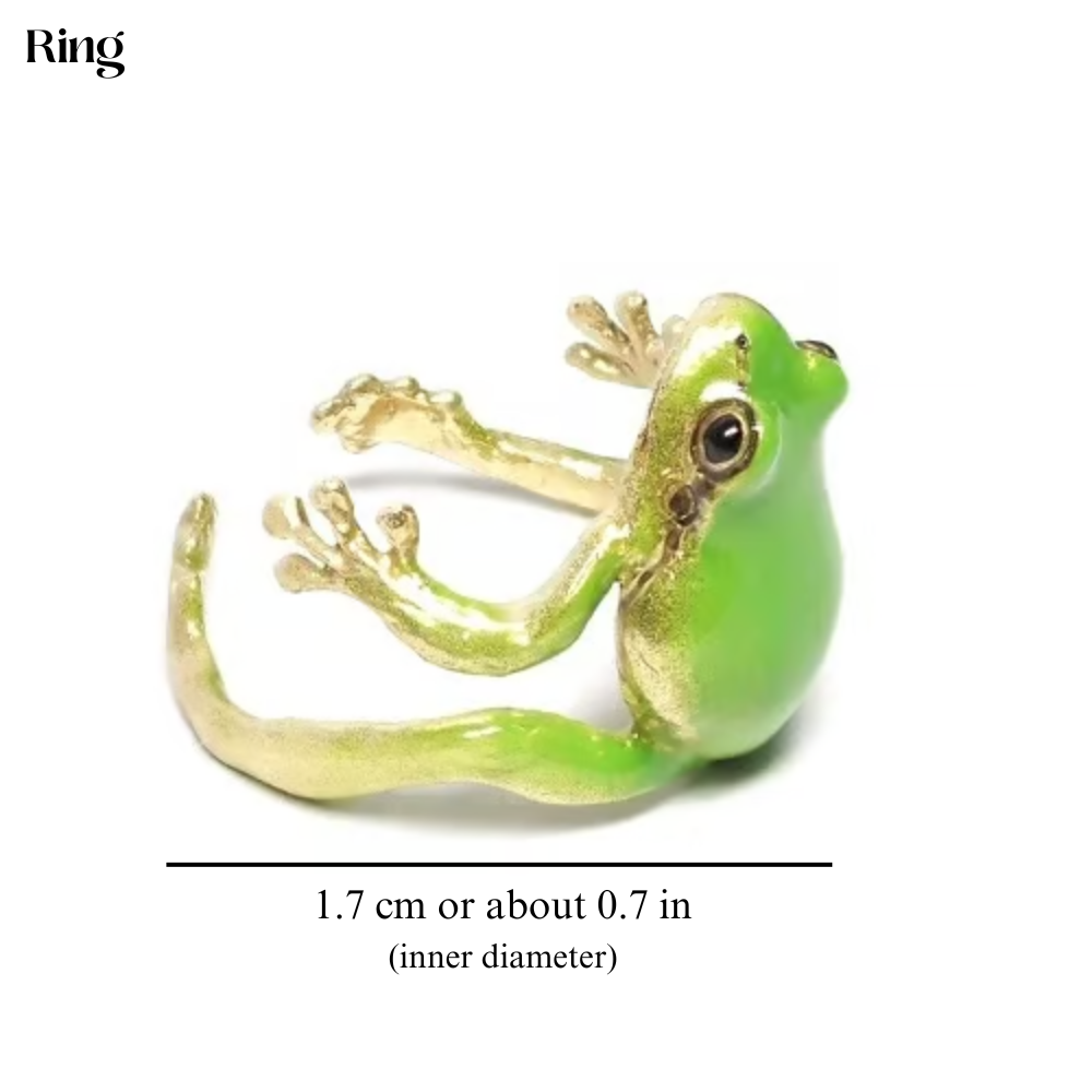FrogCharm – Tree Frog Inspired Jewelry Set