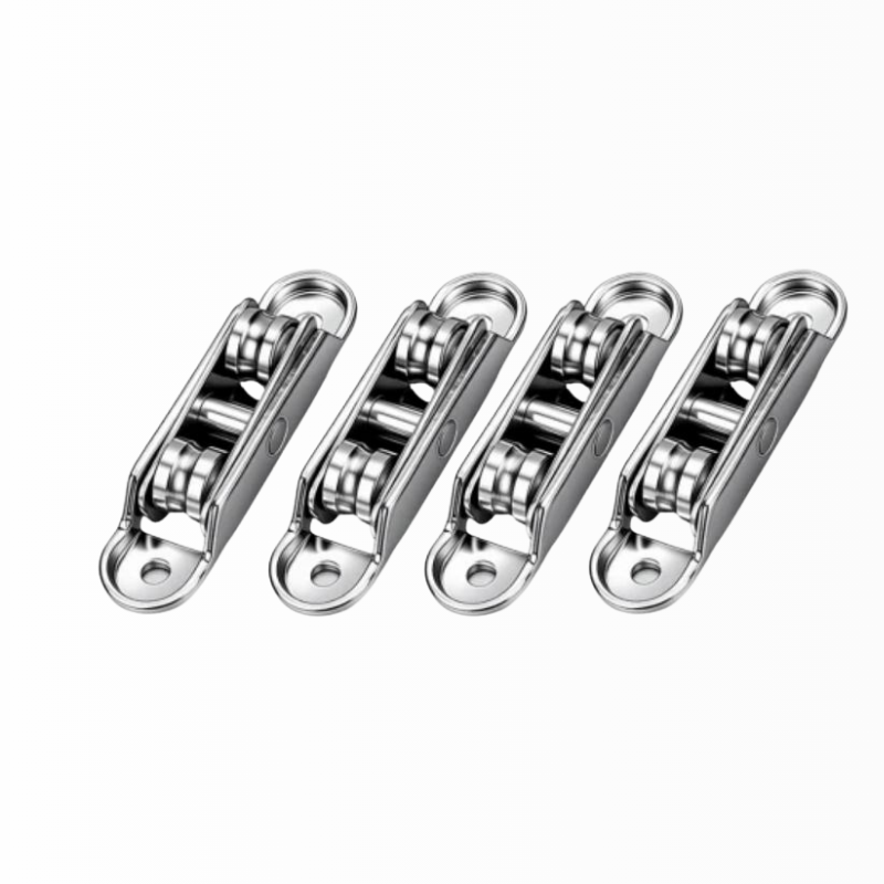 GlideEase Pulley – Premium Zinc Alloy PVC Window Rollers