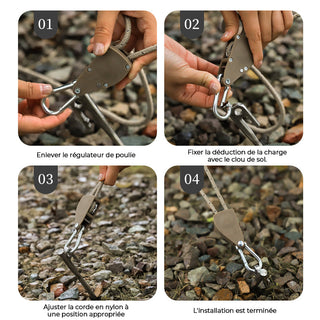 WindGuard – Pulley Adjustment Cable