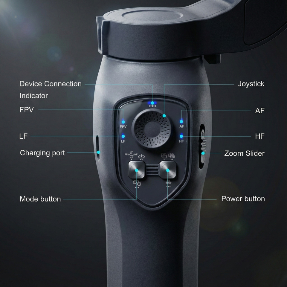 Cinematic AI Phone Stabilizer