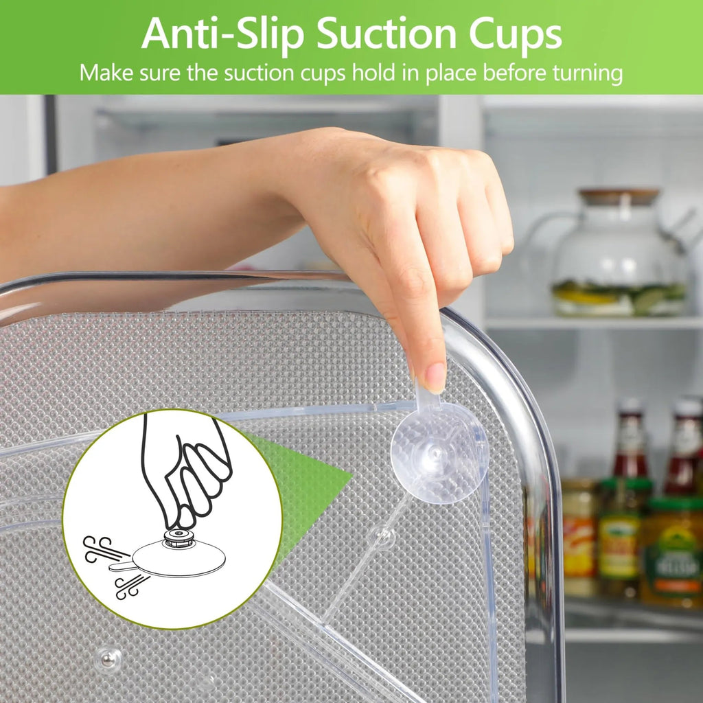 Refrigerator Turntable Organizer marnetic