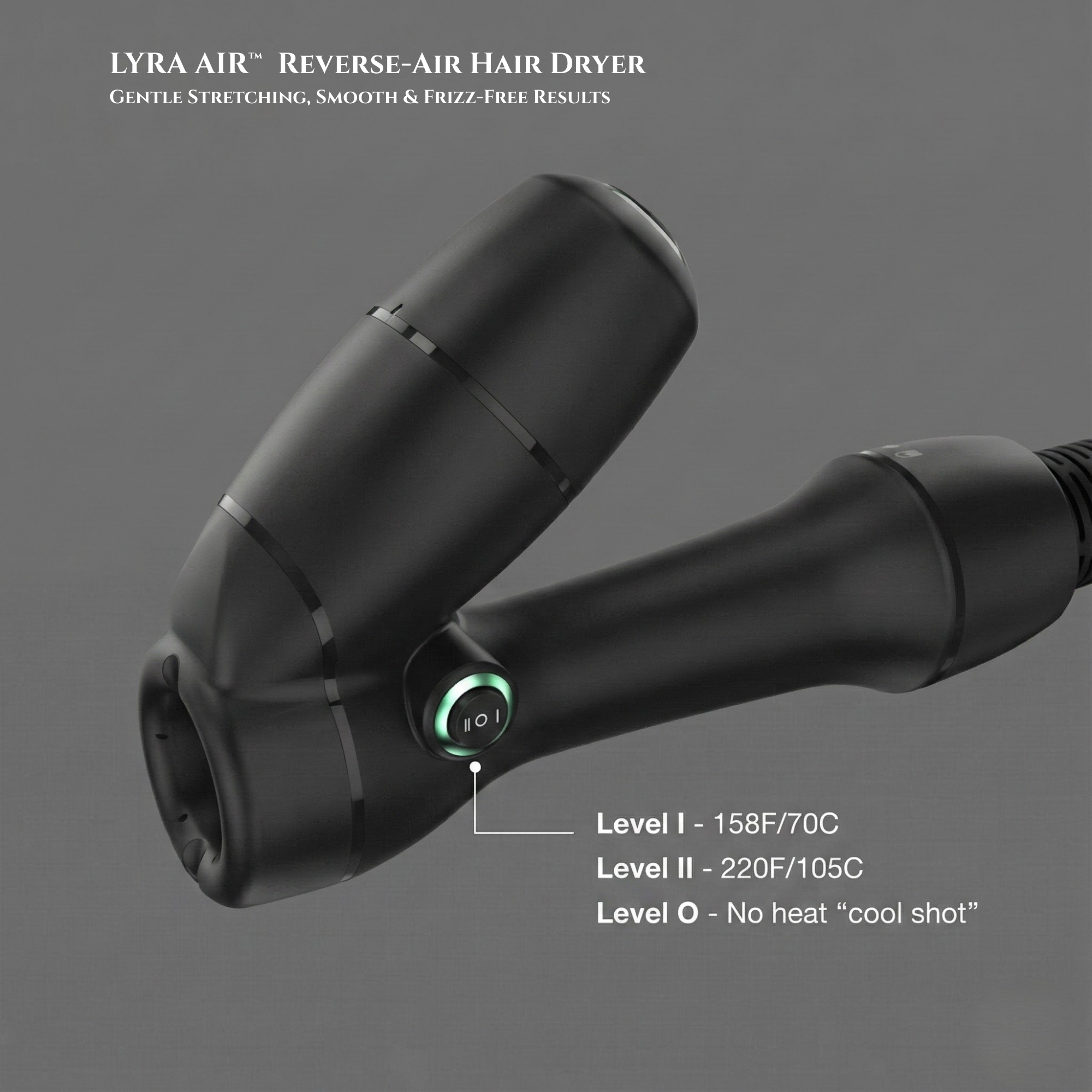 LYRA AIR  – Salon-Style Hair Straightener Dryer