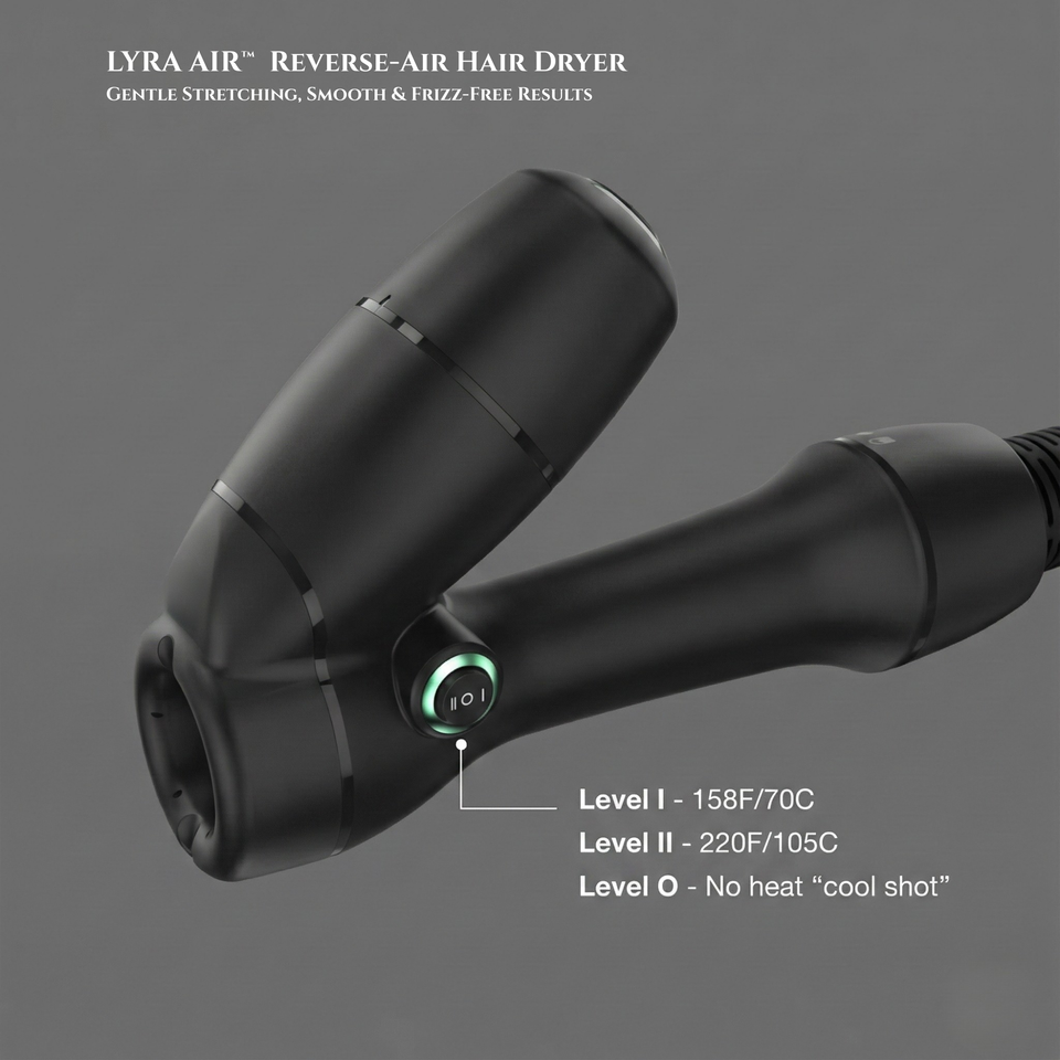 LYRA AIR  – Salon-Style Hair Straightener Dryer