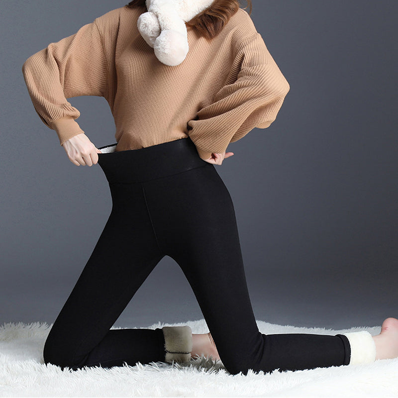 LambLuxe – Warm Lambskin Winter Leggings