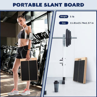 FlexBoard – Portable Wooden Slant Board