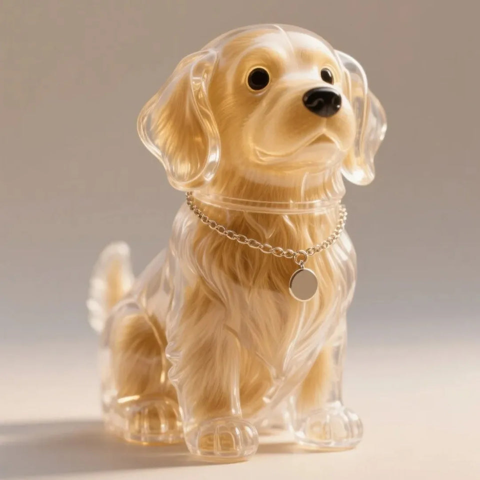 PawMemento – Dog Hair Keepsake Keychain Charm