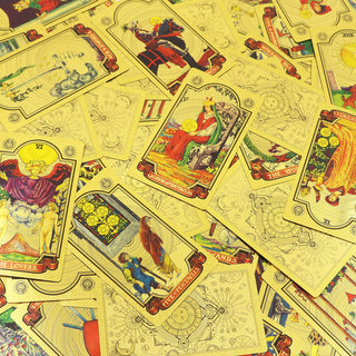 GoldenOracle – Luxury Gold Foil Tarot Deck