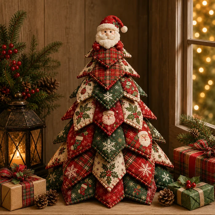 QuiltTree – DIY Fabric Christmas Tree Kit
