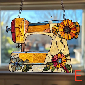 SewGleam – Vintage Sewing Machine Suncatcher