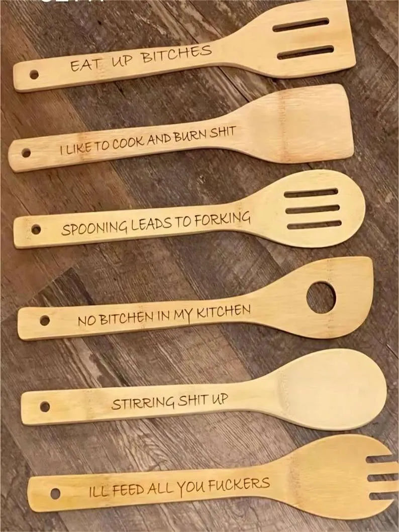 SpoonFun - Ultimate Funny Wooden Spoon Set