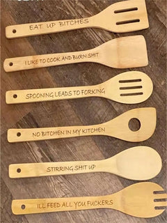 SpoonFun - Ultimate Funny Wooden Spoon Set
