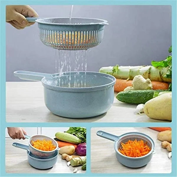 QuickSlice | 12-IN-1 Multi-Function Vegetable Slicer marnetic