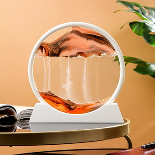 TranquilScape - 3D Sand Motion Hourglass – Relax & Inspire
