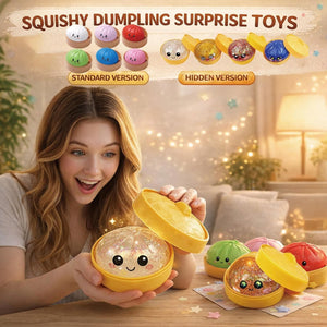 DumpliPop - Glitter Dumpling Squishy Blind Box