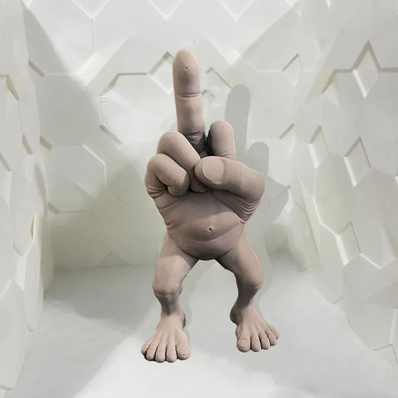 FingerFlex - Standing Middle Finger Statue