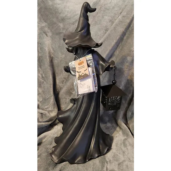 Enchanted Witch Resin LED Lantern marnetic
