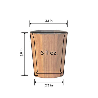 OakEssence - Handcrafted Charred Whiskey Cup