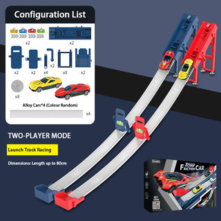 SpeedBox – 48-Car Pull-Back Garage Playset