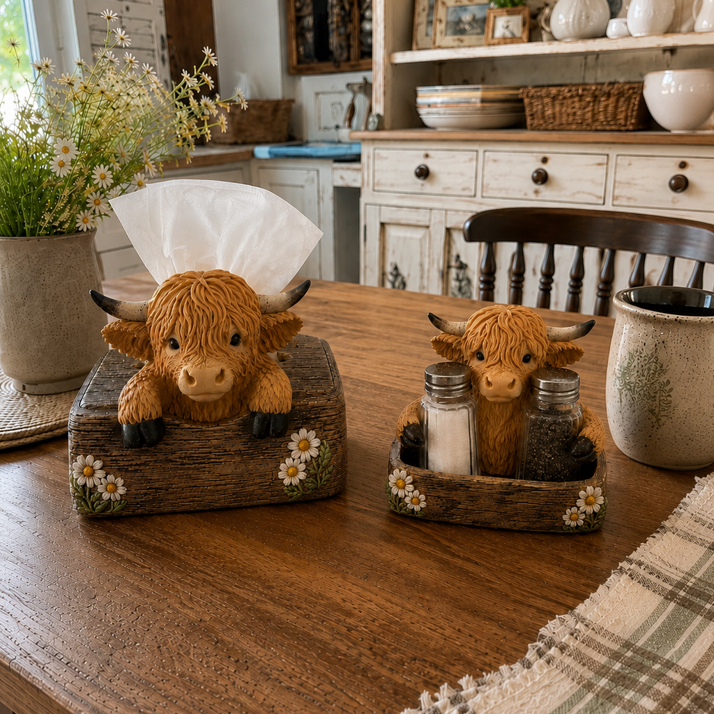 MooHaven – Cute Highland Cow Farmhouse Décor