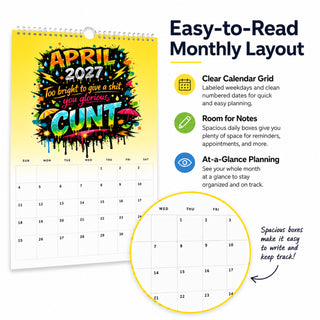 RogueWall – 2027 Bold Graffiti Humor Calendar