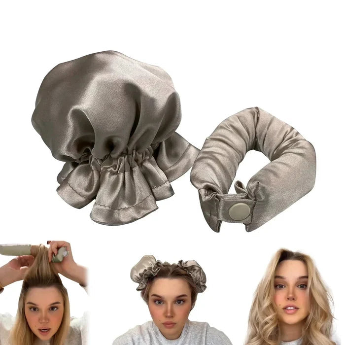Satin Heatless Curling Buns Set marnetic