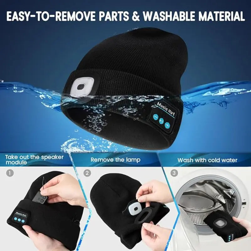 🎄LED Bluetooth Music Beanie