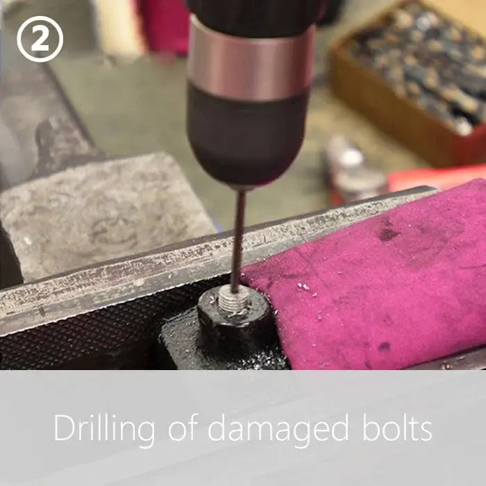 BoltBuster – Broken Screw Removal Tool - 10-Piece Kit