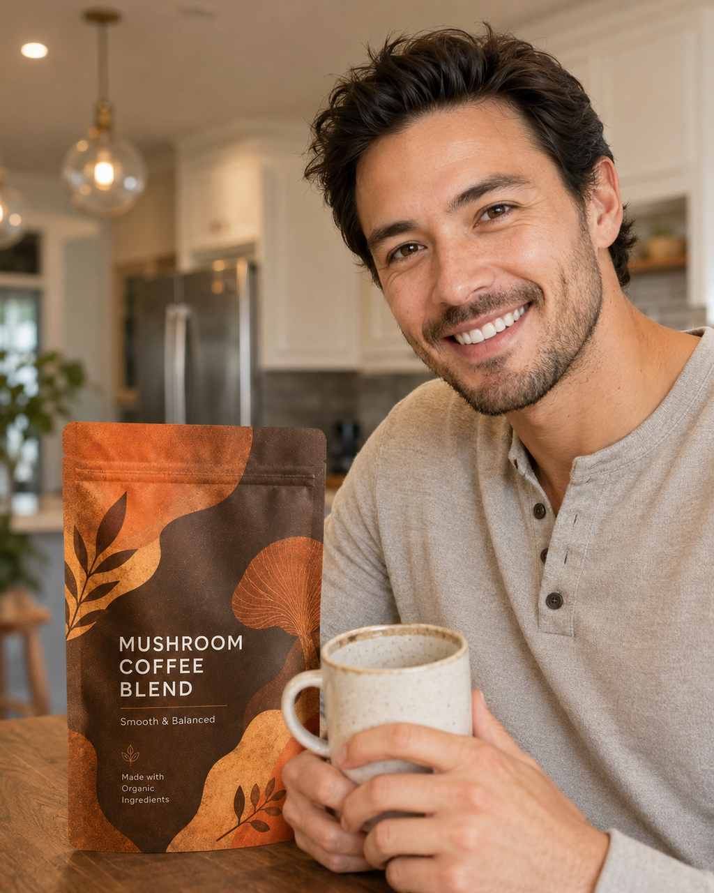 BrewBalance – 6-Mushroom Medium Roast Instant Coffee