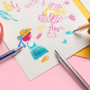 GlitterGlow - Vibrant Glitter Gel Pen Set