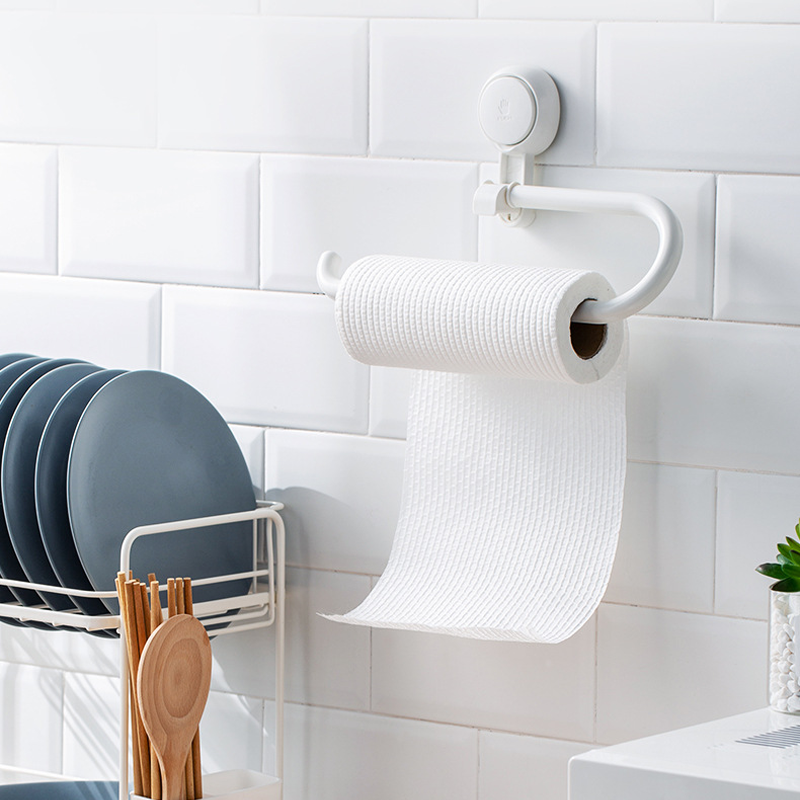 GripMount – No-Drill Suction Toilet Paper Holder