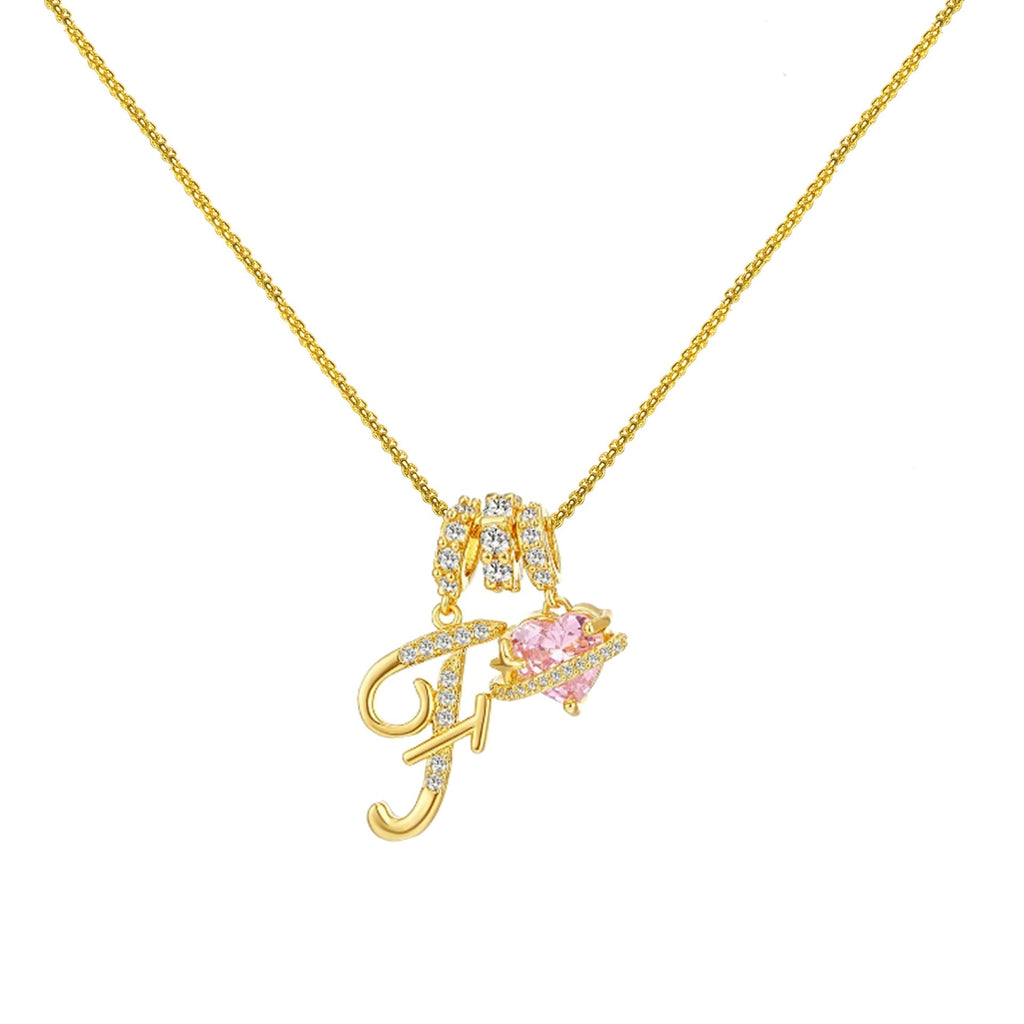 InitialGlow – Personalized Letter Necklace
