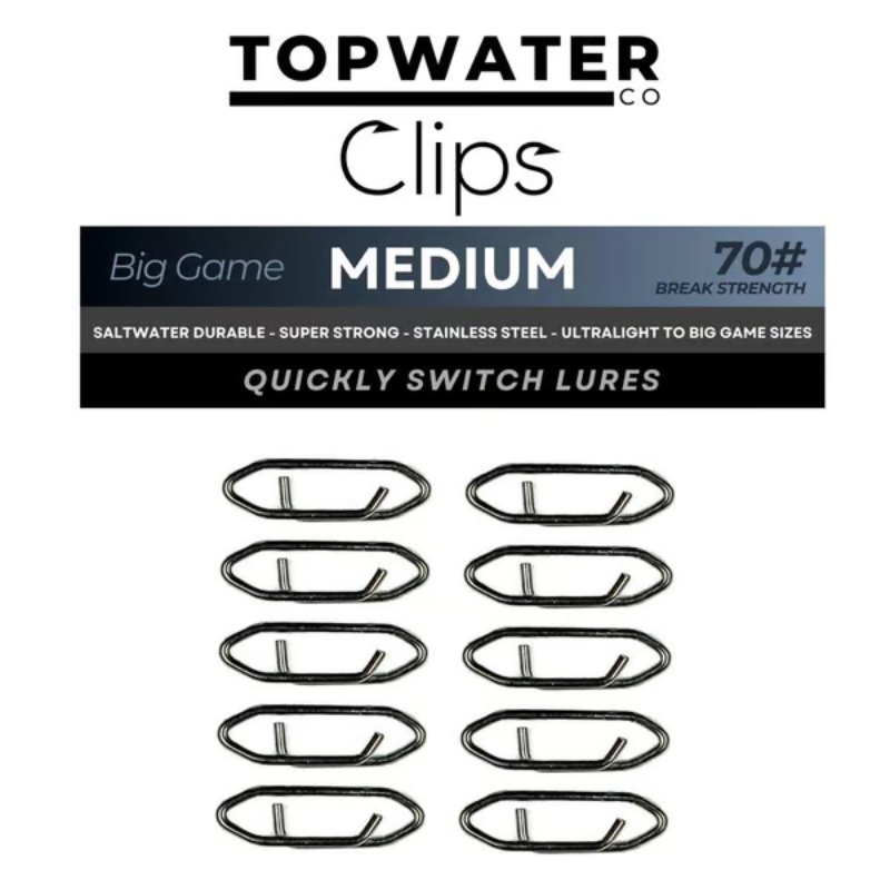 TopwaterCo – Quick Snap Fishing Speed Clips
