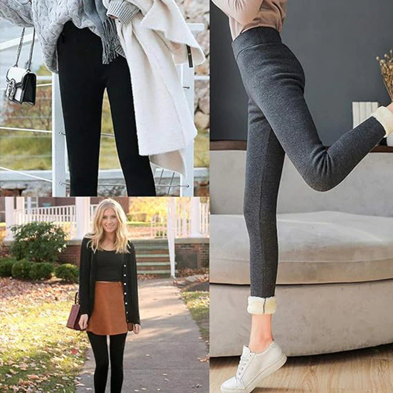 LambLuxe – Warm Lambskin Winter Leggings