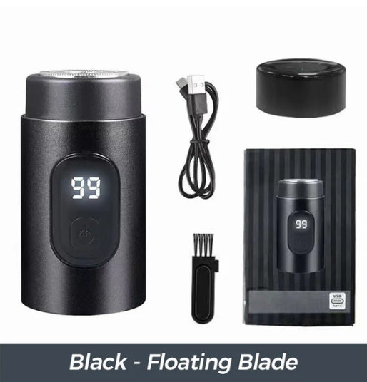 GlideMax - Waterproof Travel Shaver for Effortless Grooming