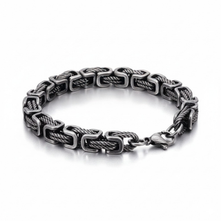 SteelForge – 316L Braided Stainless Steel Bracelet