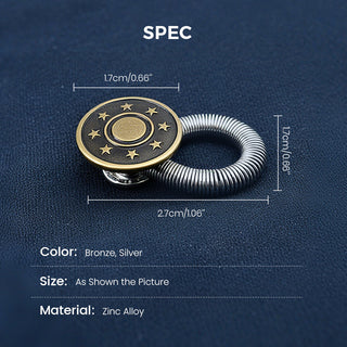 WaistPro – Metal Adjustable Button for Jeans